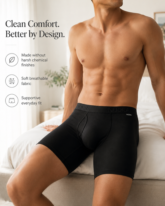 NUDRA ORGANIC COTTON BOXER BREIF
